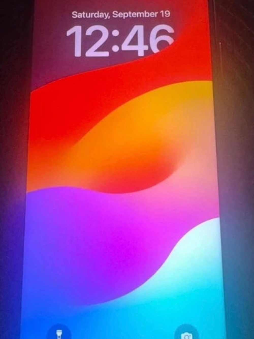 Smartphone - Black Display (Unknown Brand)